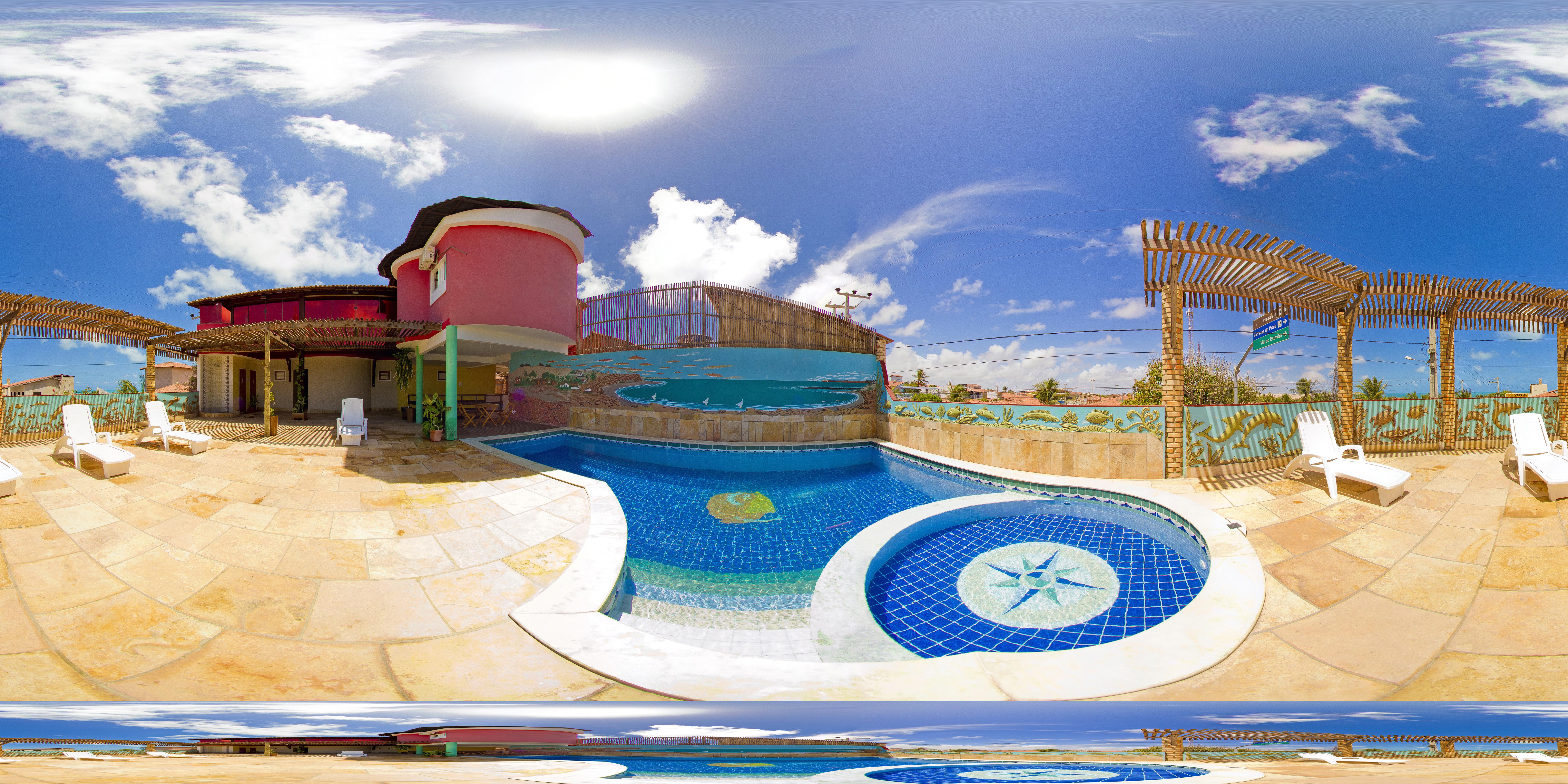 Hotel Pousada Latitude Canoa Quebrada Exterior foto