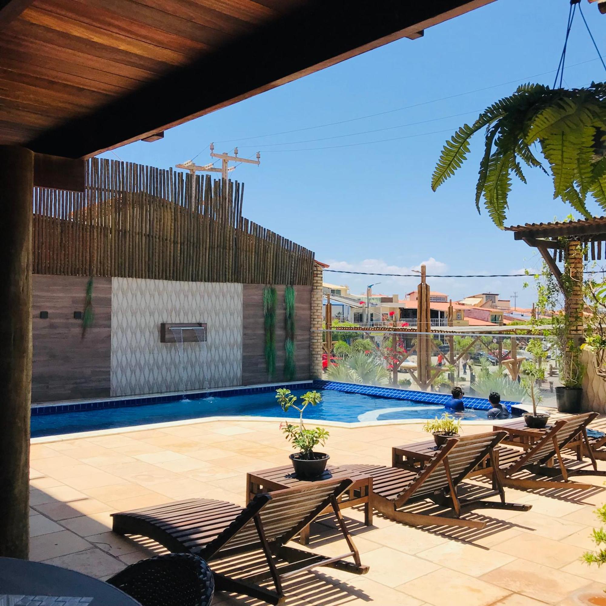 Hotel Pousada Latitude Canoa Quebrada Exterior foto