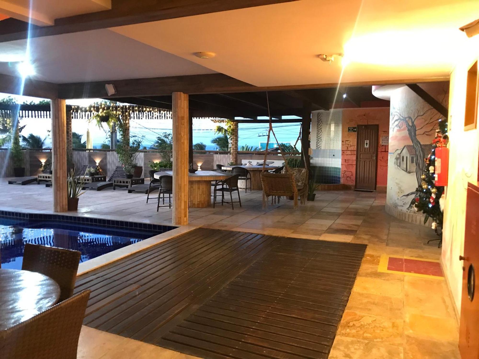 Hotel Pousada Latitude Canoa Quebrada Exterior foto